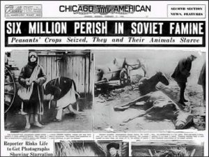 #HolodomorDenial: the Genocide of 7 Million Ukrainians, Many of them Christians, That Jews Deny